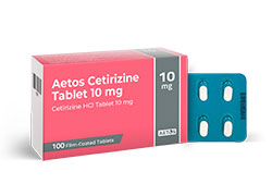 Cetirizine Hydrochloride 10mg